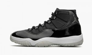 Nike Air Jordan 11 Retro 'Jubilee / 25th Anniversary' Mens Shoes Black / White | 371096-NFL