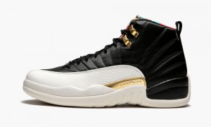 Nike Air Jordan 12 Retro CNY 'Chinese New Year 2019' Mens Shoes Black / Red / White | 632458-RMS