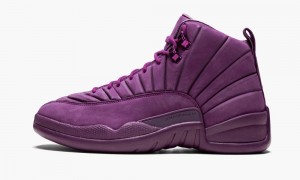 Nike Air Jordan 12 Retro PSNY 'PARIS PSNY 12' Mens Shoes Burgundy / Burgundy | 035419-BRA