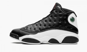 Nike Air Jordan 13 Retro 'Reverse He Got Game' Mens Shoes Black / White / Red | 160253-YOS