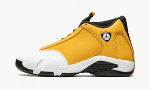 Nike Air Jordan 14 'Ginger' Mens Shoes Black / White | 930875-LXD