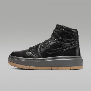 Nike Air Jordan 1 Elevate High SE Mens Shoes Black | 789513-UTR