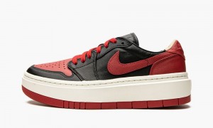 Nike Air Jordan 1 Elevate Low 'Bred' Womens Shoes Black / Red / White | 249710-MKY