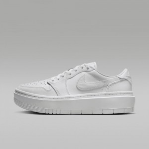 Nike Air Jordan 1 Elevate Low Womens Shoes White | 561370-IFA