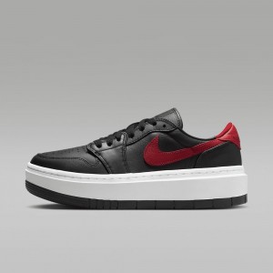 Nike Air Jordan 1 Elevate Low Womens Shoes Black / Red | 719430-LBP