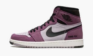 Nike Air Jordan 1 High Element 'Gore-Tex Berry' Mens Shoes Purple / Grey / Black | 351702-MUE