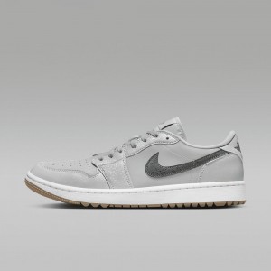 Nike Air Jordan 1 Low G Mens Shoes Grey | 194376-IWG