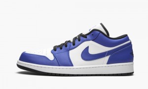 Nike Air Jordan 1 Low 'Game Royal' Mens Shoes White / Royal | 912640-ZLB