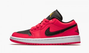 Nike Air Jordan 1 Low 'Siren Red' Womens Shoes Red / Black / White | 580923-VTR