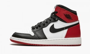 Nike Air Jordan 1 Retro High OG BG Kids Shoes White / Black / Red | 145673-ZTC