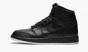 Nike Air Jordan 1 Retro High OG BG Kids Shoes Black / White | 420157-AOT