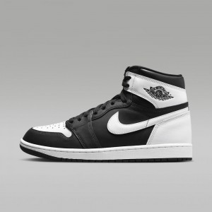 Nike Air Jordan 1 Retro High OG "Black & White" Mens Shoes Black / White / White | 920746-GJT