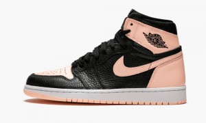 Nike Air Jordan 1 Retro High OG 'Crimson Tint' Mens Shoes Black / Red / White | 965183-WGD