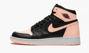 Nike Air Jordan 1 Retro High OG GS 'Crimson Tint' Kids Shoes Black / Red / White | 201769-KIE