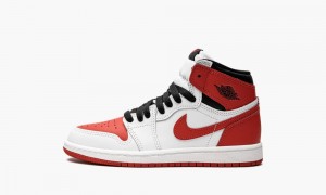 Nike Air Jordan 1 Retro High OG PS 'Heritage' Kids Shoes White / Red / Black | 751639-XMF