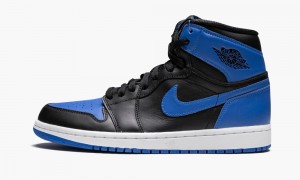 Nike Air Jordan 1 Retro High OG 'Royal' Mens Shoes Black / Royal | 726180-EXS