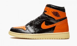 Nike Air Jordan 1 Retro High OG 'Shattered Backboard 3.0' Mens Shoes Black / Light Yellow | 238045-NGE