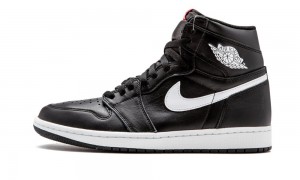 Nike Air Jordan 1 Retro High OG 'Ying-Yang' Mens Shoes Black / White | 842096-RXG