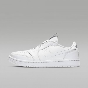 Nike Air Jordan 1 Retro Low Slip Mens Shoes White | 417398-IWY