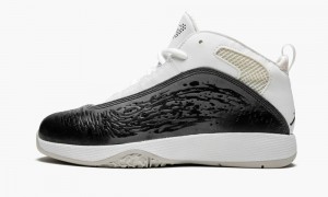 Nike Air Jordan 2011 (PS) Kids Shoes White / Black / Dark Grey | 179386-WOZ