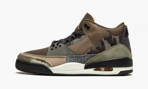 Nike Air Jordan 3 'Patchwork Camo' Mens Shoes Camo | 043726-ASP