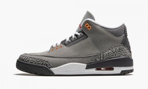 Nike Air Jordan 3 Retro 'Cool Grey' Mens Shoes Grey | 051783-IYF