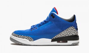 Nike Air Jordan 3 Retro 'DJ Khaled Father of Asahd' Mens Shoes Royal / White / Black / Red | 386940-GVP