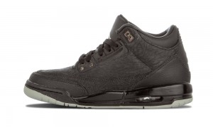 Nike Air Jordan 3 Retro Flip (GS) 'Flip' Kids Shoes Black / Metal Silver | 715942-WTM