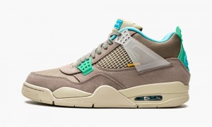 Nike Air Jordan 4 Retro SP 'Union 30th Anniversary - Taupe Haze' Mens Shoes Grey Brown / Blue / Khaki | 438615-VJP