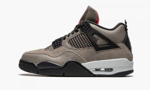 Nike Air Jordan 4 Retro 'Taupe Haze' Mens Shoes Grey Brown / Grey / White | 372108-ODC