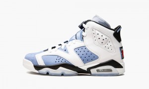 Nike Air Jordan 6 Retro GS 'UNC' Kids Shoes Blue / White | 473685-JXB