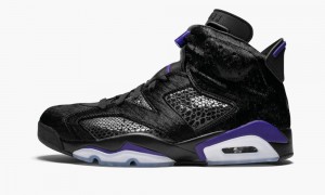 Nike Air Jordan 6 Retro SP 'Social Status-Black Cat' Mens Shoes Black | 625497-LPJ