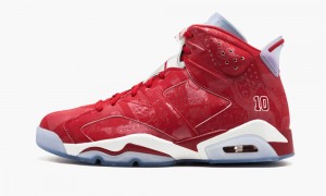 Nike Air Jordan 6 Retro 'Slam Dunk' Mens Shoes Red / White | 763854-OKZ