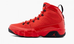 Nike Air Jordan 9 Retro 'Chile Red' Mens Shoes Red / Black | 142073-PLG