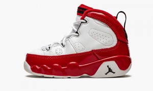 Nike Air Jordan 9 Retro (TD) Kids Shoes Red / White / Black | 931052-MLJ