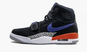 Nike Air Jordan Legacy 312 Mens Shoes Black / Blue | 613457-YDF