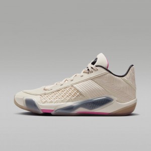 Nike Air Jordan XXXVIII Low "Fresh Start" Womens Shoes Beige | 340271-SCP