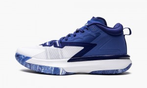 Nike Air Jordan Zion 1 TB Mens Shoes Royal Blue / White / Royal Blue | 213854-UZH