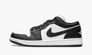 Nike Air Jordan low 1 'Homage' Womens Shoes White / Black | 856493-ZDB