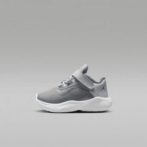 Nike Jordan 11 CMFT Low Kids Shoes Grey / White / Grey | 213845-BCL