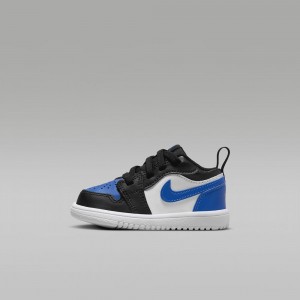 Nike Jordan 1 Low Alt Kids Shoes Black / White / Royal Blue | 524068-URL