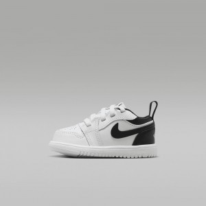 Nike Jordan 1 Low Alt Kids Shoes White / Black | 603987-BCE