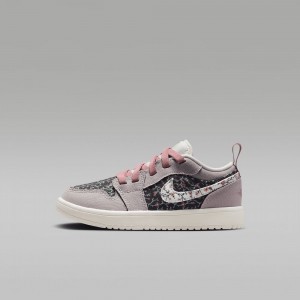 Nike Jordan 1 Low Alt SE Kids Shoes Flower / white / pink | 015972-SCK