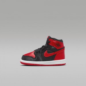 Nike Jordan 1 Retro High OG Kids Shoes Red / Black | 657948-TZW