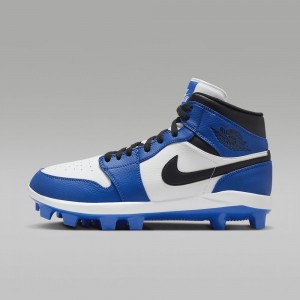 Nike Jordan 1 Retro MCS Mens Shoes Royal / White / Black | 026549-ILC