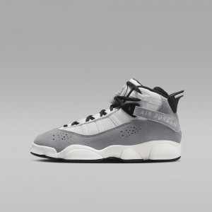 Nike Jordan 6 Rings Kids Shoes Grey | 042376-BEW