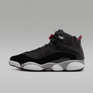 Nike Jordan 6 Rings Mens Shoes Black | 821640-UYO