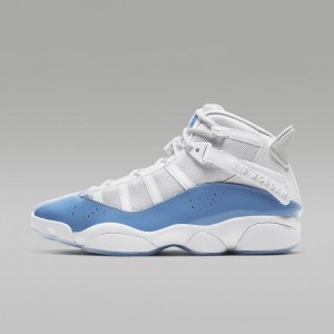 Nike Jordan 6 Rings Mens Shoes White / Blue | 826349-PMD