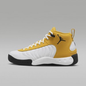 Nike Jordan Jumpman Pro Mens Shoes White / Yellow / Black | 396524-XOZ