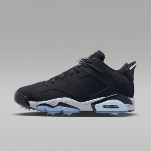 Nike Jordan Retro 6 G NRG Mens Shoes Black / Blue | 584076-TSE